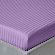 Простирадло на гумці Amethyst сатин-страйп Cosas висота 25 см