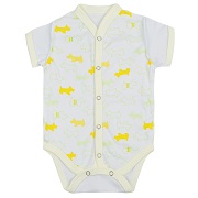 Боді дитячий з коротким рукавом Home line Dog блакитний