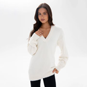 Светр в'язаний Dakota Coconut German Volf 25122 білий