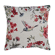 Наволочка декоративная гобеленовая Колибри и цветы Villa Grazia Premium 