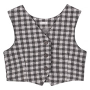 Жилетка для дівчинки ЖЛ54 джерсі Бембі X03-сірий