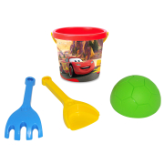 Набор для песка "Тачки" 4 эл. с термонаклейкой, Disney