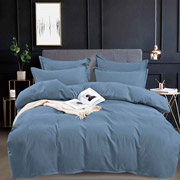 Комплект постільної білизни Євро Elle Denim Soho