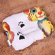 Подушка дитяча антиалергенна заокруглена Kids Time 20-0034 King Tiger EcoSilk MirSon