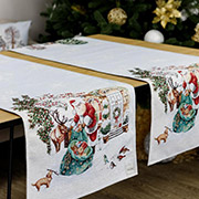 Доріжка гобеленова новорічна Village Прованс