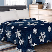 Плед 500504 Сніжинки-2 велсофт Selena