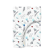 Простирадло на гумці Blue Wildflowers ранфорс Cosas