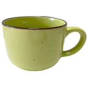 Чашка керамічна 500 мл Terra Jumbo Limited Edition YF6037-7 зелена