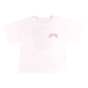 Футболка для дівчинки ФТ36 супрем Бембі 100-білий