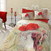 Постільна білизна Cotton Box Greta kirmizi