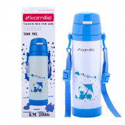 Термопляшка дитяча 500мл Kamille 2086 синя