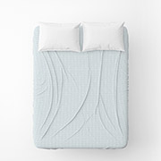 Простирадло бязеве Паркет Home Line світло-блакитне