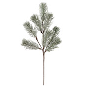 Ветка декоративная 47 см хвойная Yes! Fun 973942 заснеженная