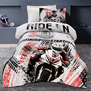 Підліткова постільна білизна Corsa ранфорс 3D Altinbasak