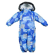 Дитячий зимовий термокомбінезон REGGIE 1 Huppa 36020130 синій з блакитним