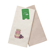 Набір кухонних вафельних рушників Банка з джемом Home Line