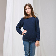 Джемпер для дівчинки Mari Art Knit індиго