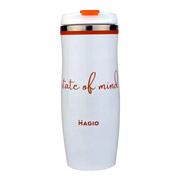 Термокружка 400 мл Magio MG-1038 біла