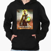 Худі чоловічий Captain Ukraine MobiPrint 9225-3692 чорний