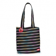 Сумка Zipit Premium Tote Beach Black & Rainbow Teeth ZBN-8 чорний