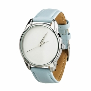 Годинники ZIZ Мінімалізм блакитний, срібло - другий ремінець в подарунок 4600163