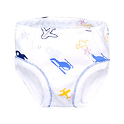 Труси для хлопчика 1105201біт рібана Татошка білий з принтом