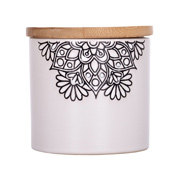 Банка для продуктів 350 мл Kora Limited Edition JH6197-4 біла