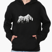 Худі чоловічий Bear MobiPrint 9225-1988 чорний