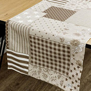 Доріжка Печворк беж Господиня Прованс