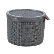 Кошик з кришкою 2л Джут Curver 01903 сіра