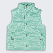 Жилет демісезонний ЖЛ49 плащівка Бембі U00-м'ятний