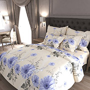 Постельное белье Букет ромашек 100266 бязь-люкс Selena