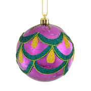 Шар новогодний 8 см Лантан Yes! Fun 973158