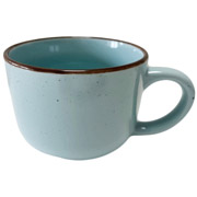 Чашка керамічна 500 мл Terra Jumbo Limited Edition YF6002-6 блакитна