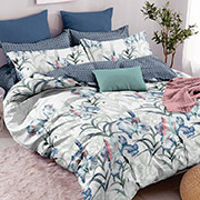 Постільна білизна Іриси blue 102147 бязь-люкс Selena