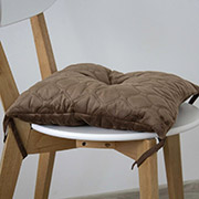 Подушка на стілець Velure ТЕП коричневий