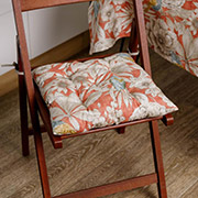 Подушка на стілець Пташка на теракоті Прованс