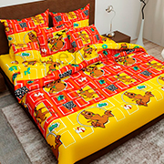 Постельное белье подростковое бязь люкс Лабиринт Selena 110357