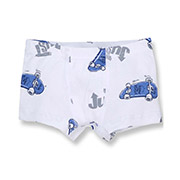 Труси-боксери для хлопчика 1105236ске рібана Татошка білий з принтом