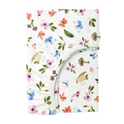 Простирадло на гумці в дитяче ліжечко Birds Mushrooms Cosas ранфорс