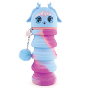 Пенал вертикальний м'який Агата серії Зіркові друзі Nebulous Stars 11437D блакитний