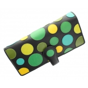 Жіночий шкіряний гаманець Visconti P-2 Neptune lily pad