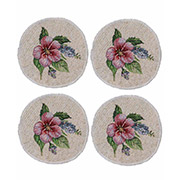 Набір із 4 гобеленових серветок Суцвіття Прованс