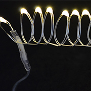 Електрогірлянди молочно-біла LED-нить YES! Fun 10 ламп, +801097