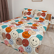Набір Emojical підковдра з наволочками Happy Sleep Duo ранфорс ТЕП
