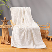Плед Emboss Krem Cotton Box