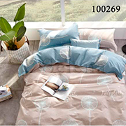 Комплект постільної білизни бязь люкс Selena Кульбаба ніжний 100269