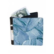 Гаманець шкіряний Devays Maker мармур блакитний 30-0114-435