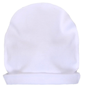 Шапочка для дівчинки Татошка 1/07біл мультіріп білий