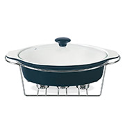 Марміт овальний 37.5см чорний Maestro MR11561-74